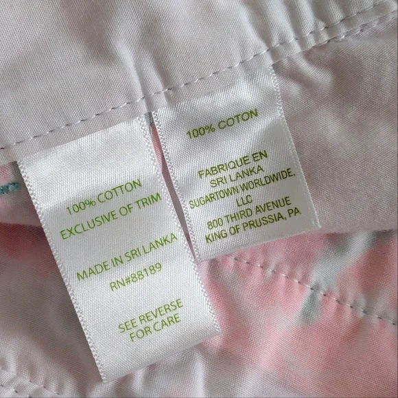 Lilly Pulitzer Vibrant Tropical Print Chipper Shorts - Picture 7 of 11